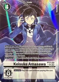 Keisuke Amasawa (Alternate Art) [BT23-090 SR]