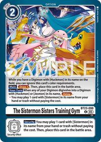 The Sistermon Sisters Training Gym [BT23-099 U]