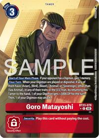 Goro Matayoshi (Alternate Art) [BT23-078 U]