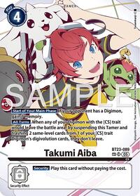 Takumi Aiba (SP) [BT23-089 SR]