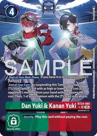 Dan Yuki & Kanan Yuki (Alternate Art) [BT24-085]
