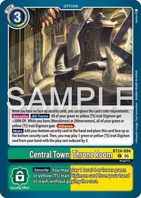 Central Town: Throne Room [BT24-094 U]