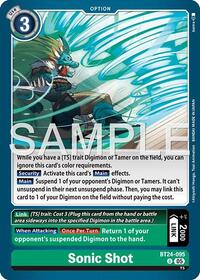 Sonic Shot [BT24-095 U]