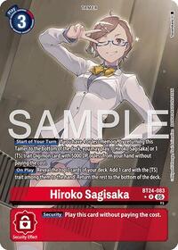 Hiroko Sagisaka (Alternate Art) [BT24-083 R]