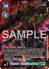Titamon + SkullBaluchimon (Alternate Art) [BT24-081 SR]