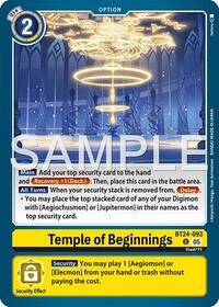 Temple of Beginnings [BT24-093 U]