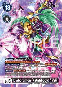 Diaboromon (X Antibody) (Alternate Art) [BT24-065 SR]