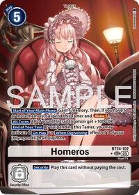 Homeros (Alternate Art) [BT24-102 SEC]