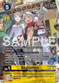 Aegiomon (Alternate Art) [BT24-034 SR]